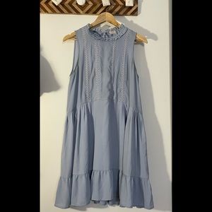 Aritzia Sunday Best blue dress
